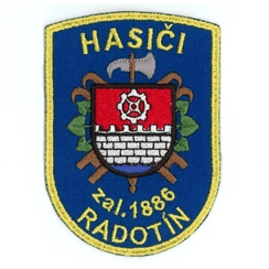 Hasičská nášivka Radotín