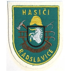 Hasičská nášivka Radslavice