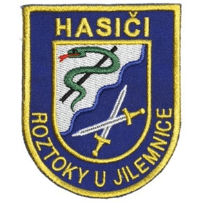 Hasičská nášivka Roztoky u Jilemnice