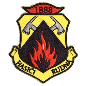 Hasičská nášivka Rudná