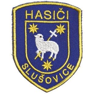 Hasičská nášivka Slušovice