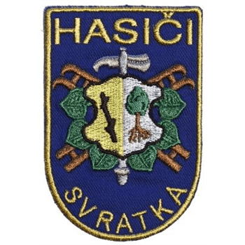 Hasičská nášivka Svratka