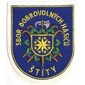 Hasičská nášivka Štíty