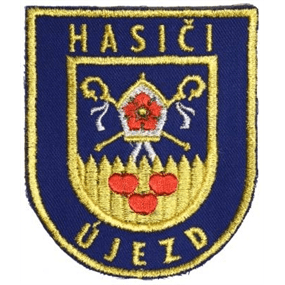 Hasičská nášivka Újezd I