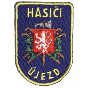 Hasičská nášivka Újezd univerzal