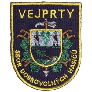 Hasičská nášivka Vejprty