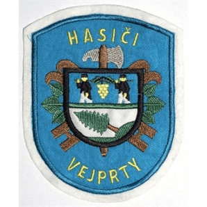 Hasičská nášivka Vejprty I