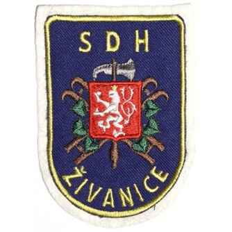 Hasičská nášivka Živanice
