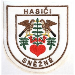 Hasičská nášivka Sněžné