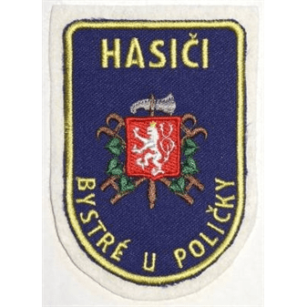 Hasičská nášivka Bystré u Poličky univerzal