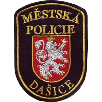 Nášivka - Městská policie Dašice