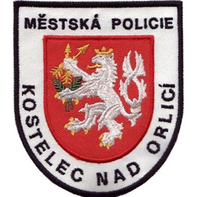 Nášivka - Městská policie Kostelec nad Orlicí