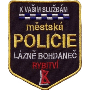 Nášivka - Městská policie Lázně Bohdaneč Rybitví