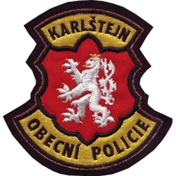 Nášivka - Obecní policie Karlštejn
