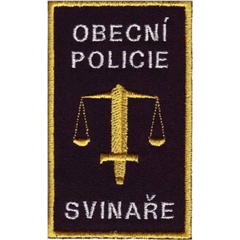 Nášivka - Obecní policie Svinaře