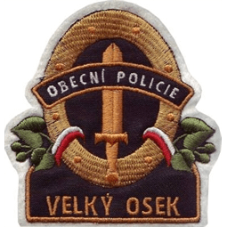 Nášivka - Obecní policie Velký Osek
