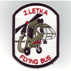 Letecká nášivka 2. letka - Flying bus