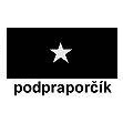 Vojenská nášivka - hodnost Podpraporčík