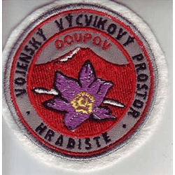 Vojenská nášivka - Vojenský výcvikový prostor Hradiště