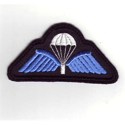 Vojenská nášivka Padák modro-bílý