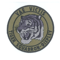 Vojenská nášivka Vae Victis - Tiger Squadron - Displey