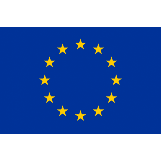 Tištěná vlajka Evropské unie