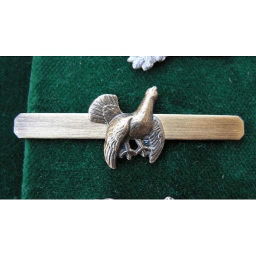 Kravatová spona - tetřev starozlatý