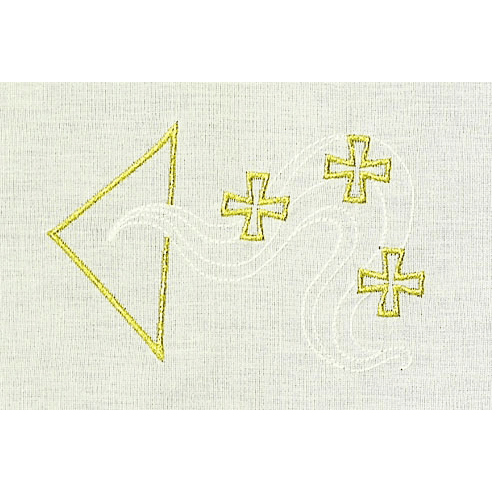 Křestní rouška č3 detail