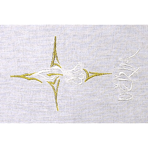 Křestní rouška č4 detail