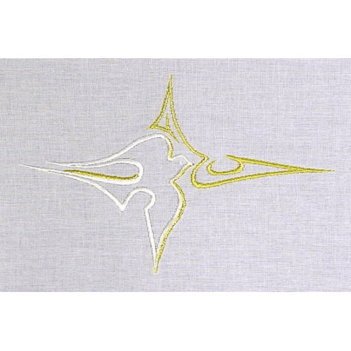 Křestní rouška č5 detail