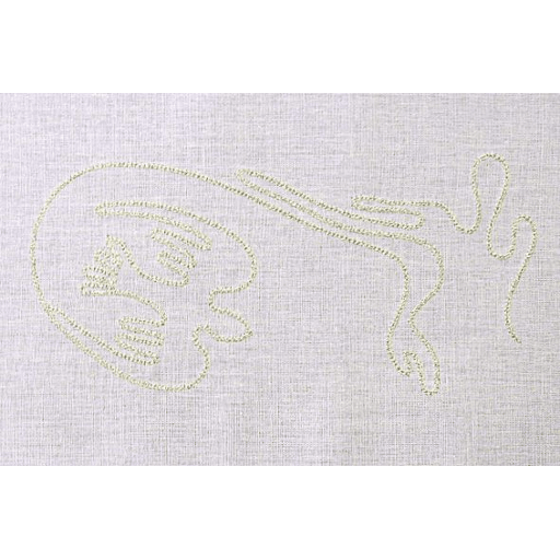 Křestní rouška č11 detail