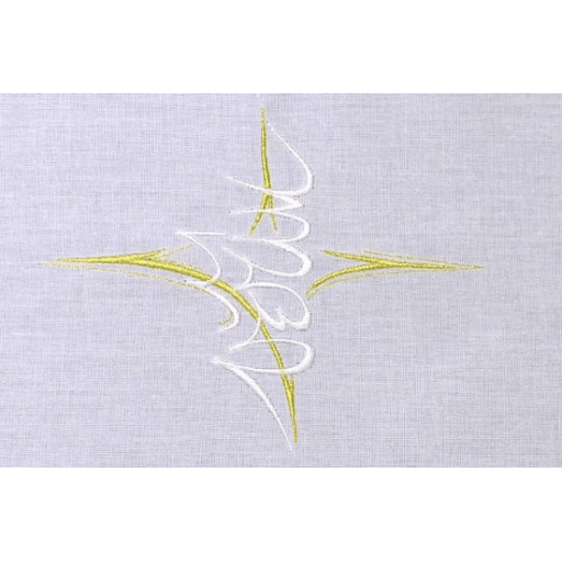 Křestní rouška č15 detail