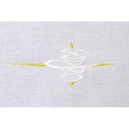 Křestní rouška č17 detail