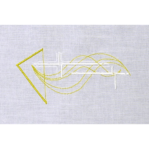 Křestní rouška č18 detail