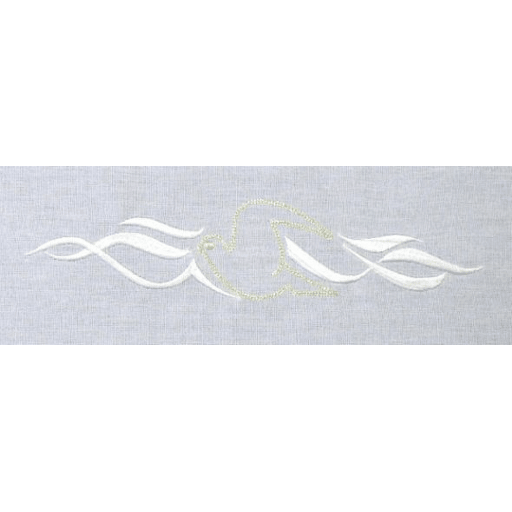 Křestní rouška č25 detail