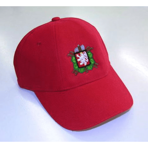 Čepice hasičská malý státní znak s hasičskými motivy