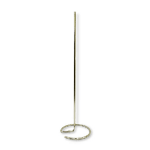 Stolní stojánek kov s tvarovaným podstavcem