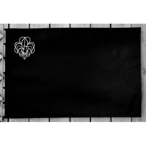 Skautská smuteční vlajka