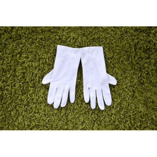 Látkové slavnostní rukavice