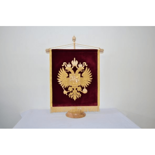 Ruský znak ze sametu