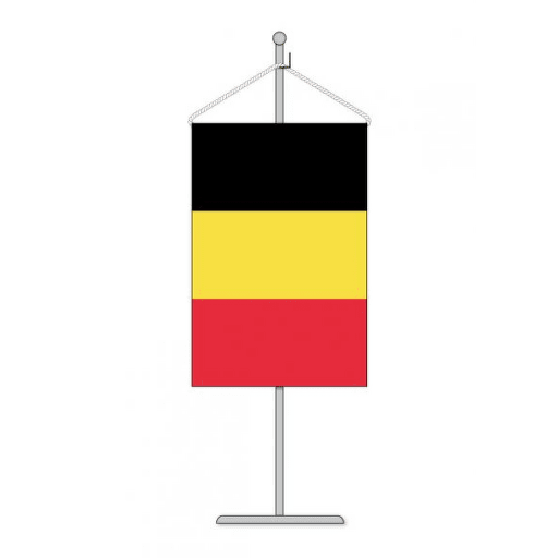 Stolní vlaječka Belgie S