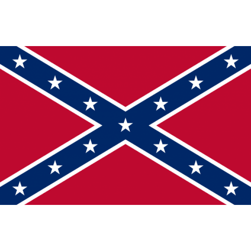 Jižanská vlajka tištěná