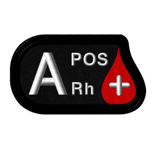 Nášivka - krevní skupiny_A pos