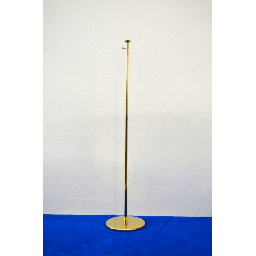 Stolní stojánek zlatý chrom