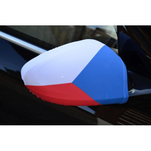 Návleky na zpětná zrcátka - vlajka ČR (1)