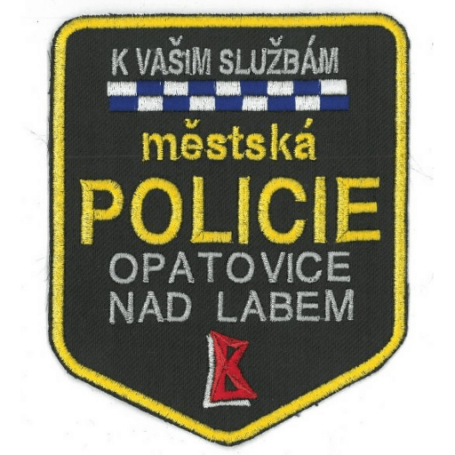 Nášivka - Městská policie Opatovice n. Labem k Vašim službám