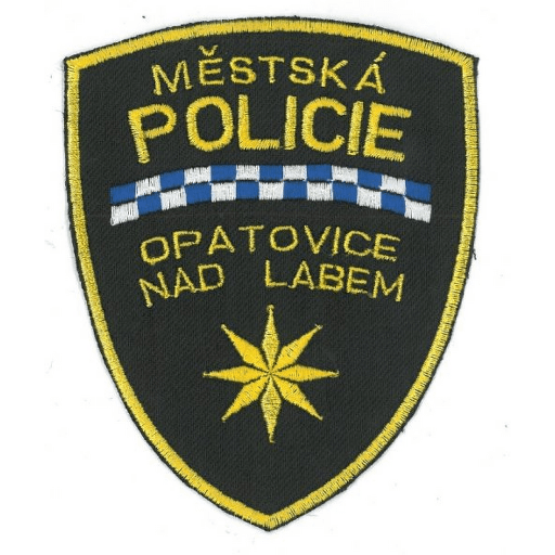 Nášivka - Městská policie Opatovice n. Labem