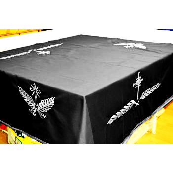 Příkrov na máry černostříbrná varianta