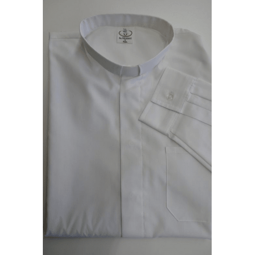 košile kněžská bílá dlouhý rukáv