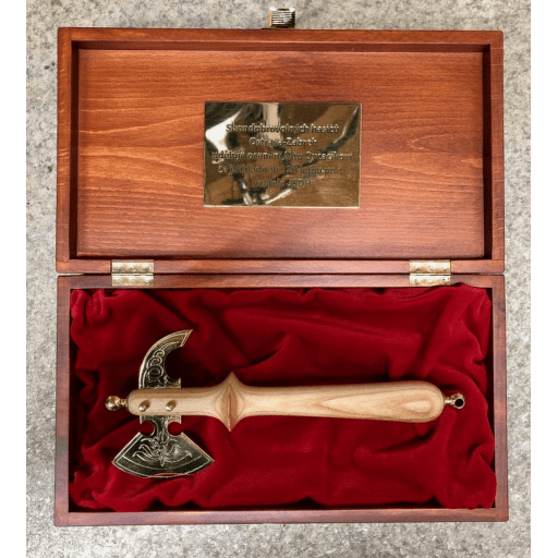 Hasičská sekerka v dárkové kazetě (4)